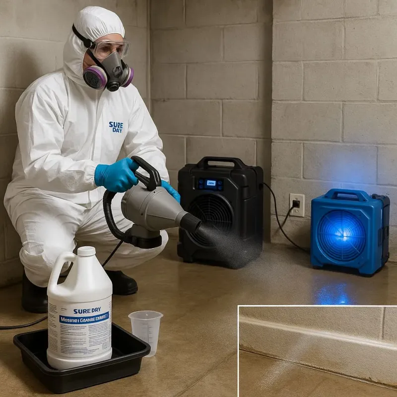 Sanitization and Odor Removal process in Ayden, NC