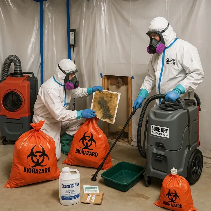 Contaminated Water Handling Protocols process in Ayden, NC