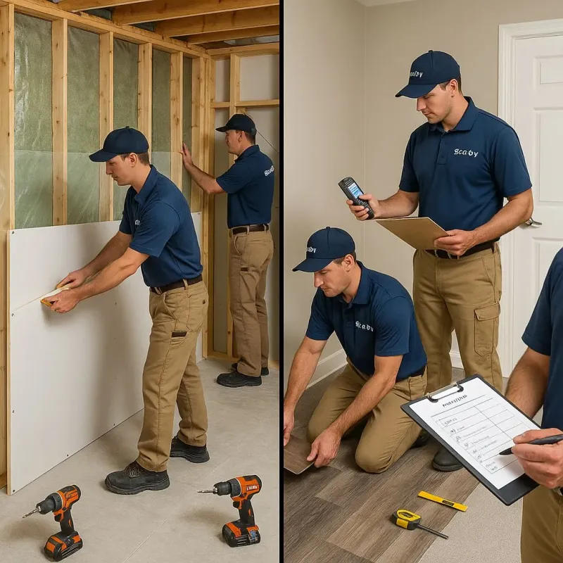 Repairs and Reconstruction process in Ayden, NC