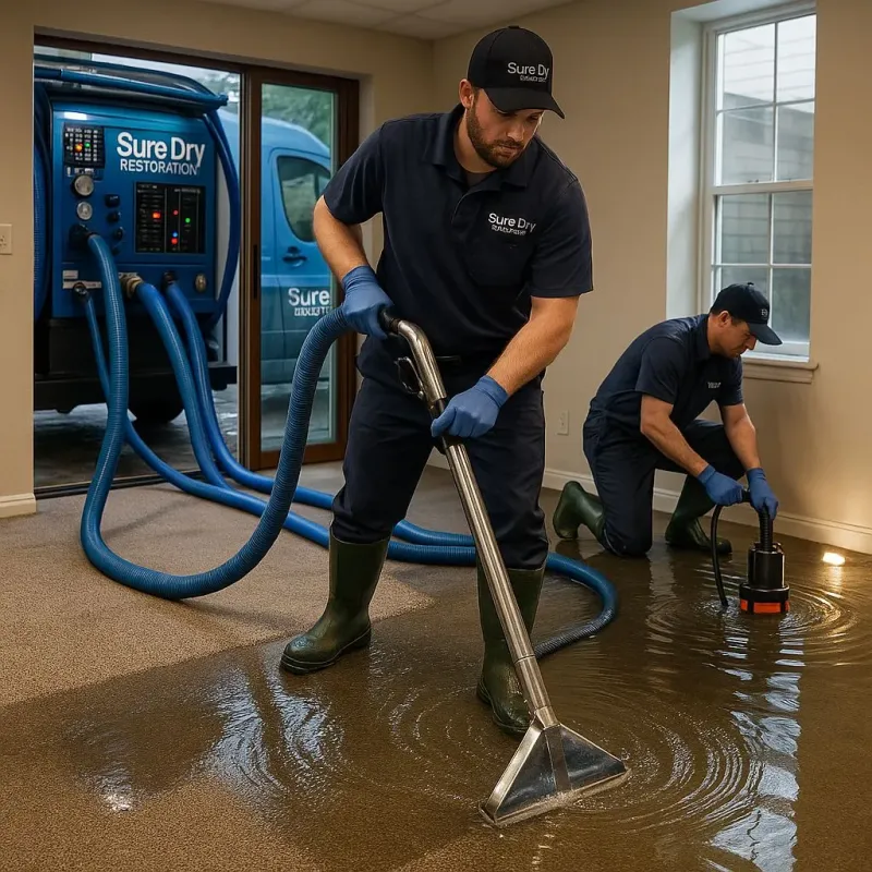 Water Extraction and Removal process in Ayden, NC